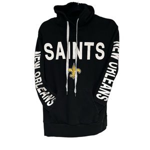 New Orlean Saints Black Pullover Hoodie NFL
